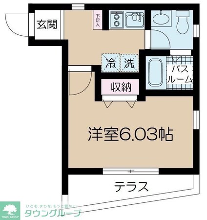 NSGATE青井・弘道の物件間取画像